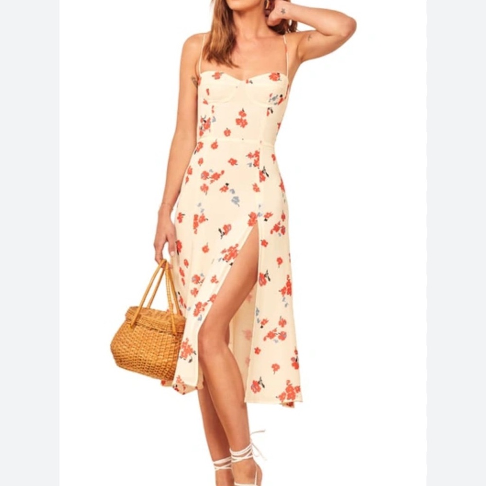 Reformation Juliette Midi Dress